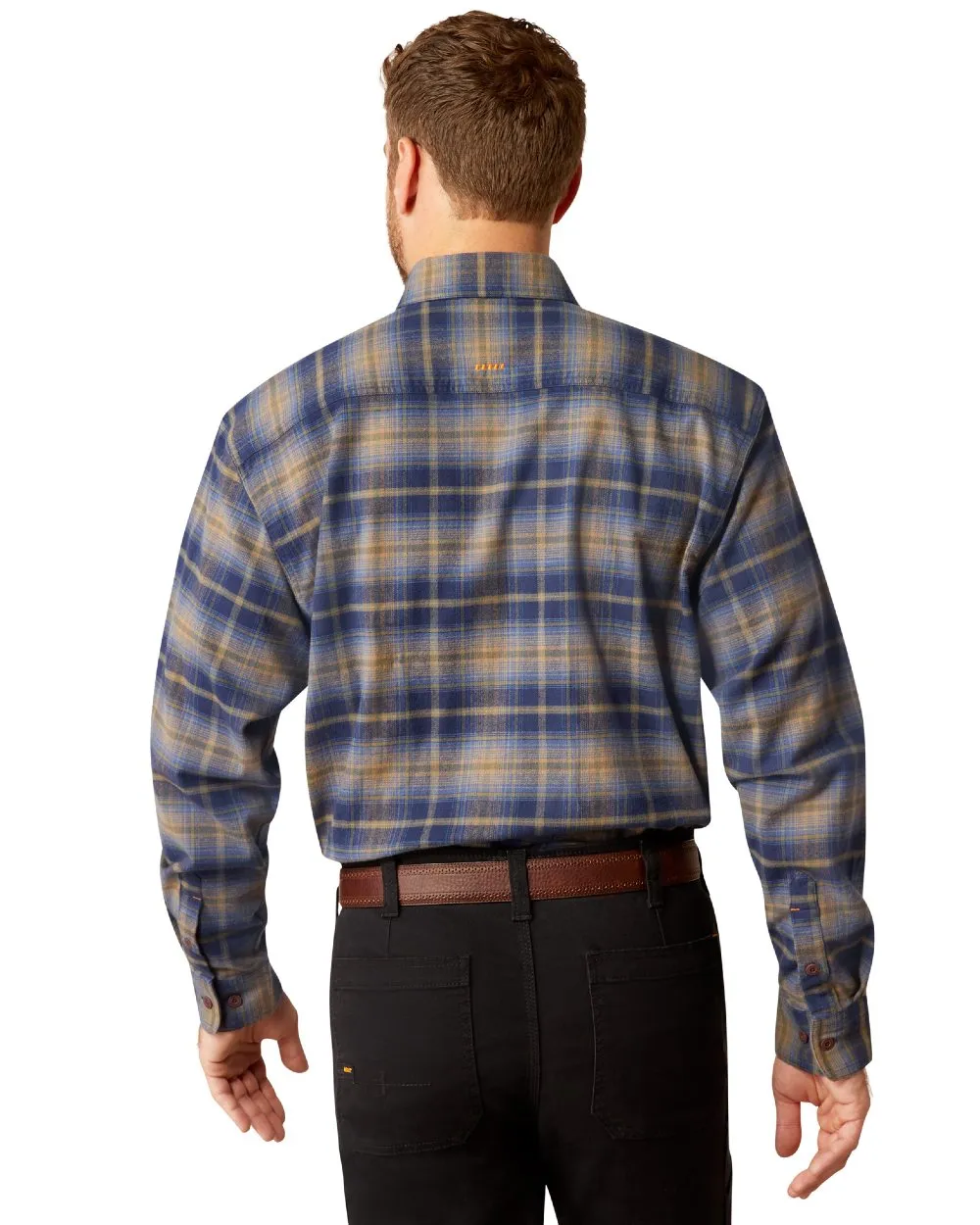 Ariat Mens Rebar Flannel Durastretch Work Shirt