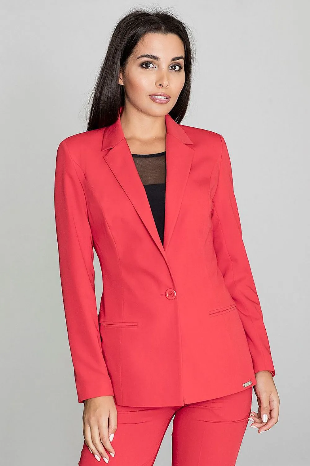 Chic Longline Oversized Blazer by Figl