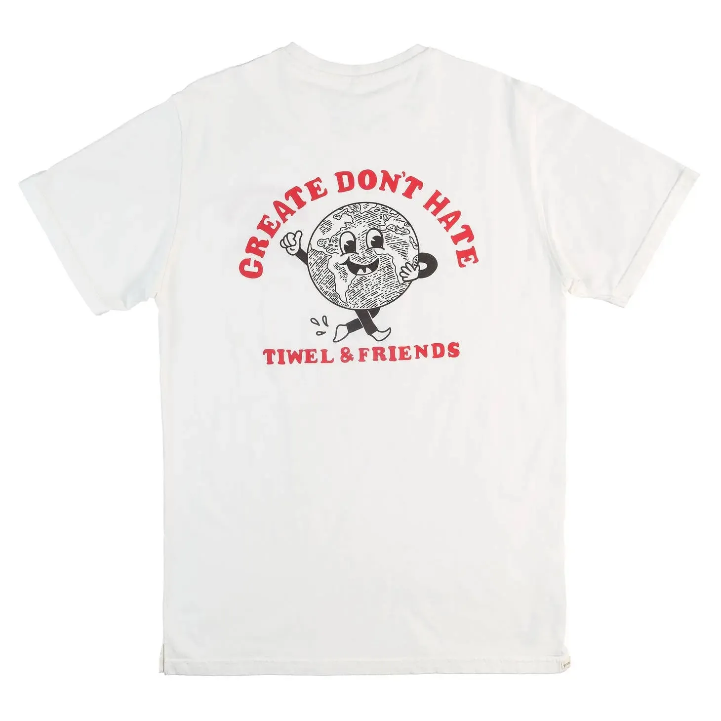 Create don't hate planet T-Shirt, organic cotton