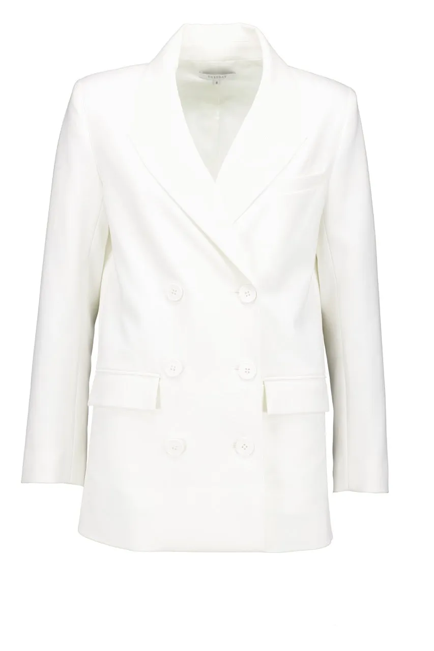 Dove Blazer | Porcelain