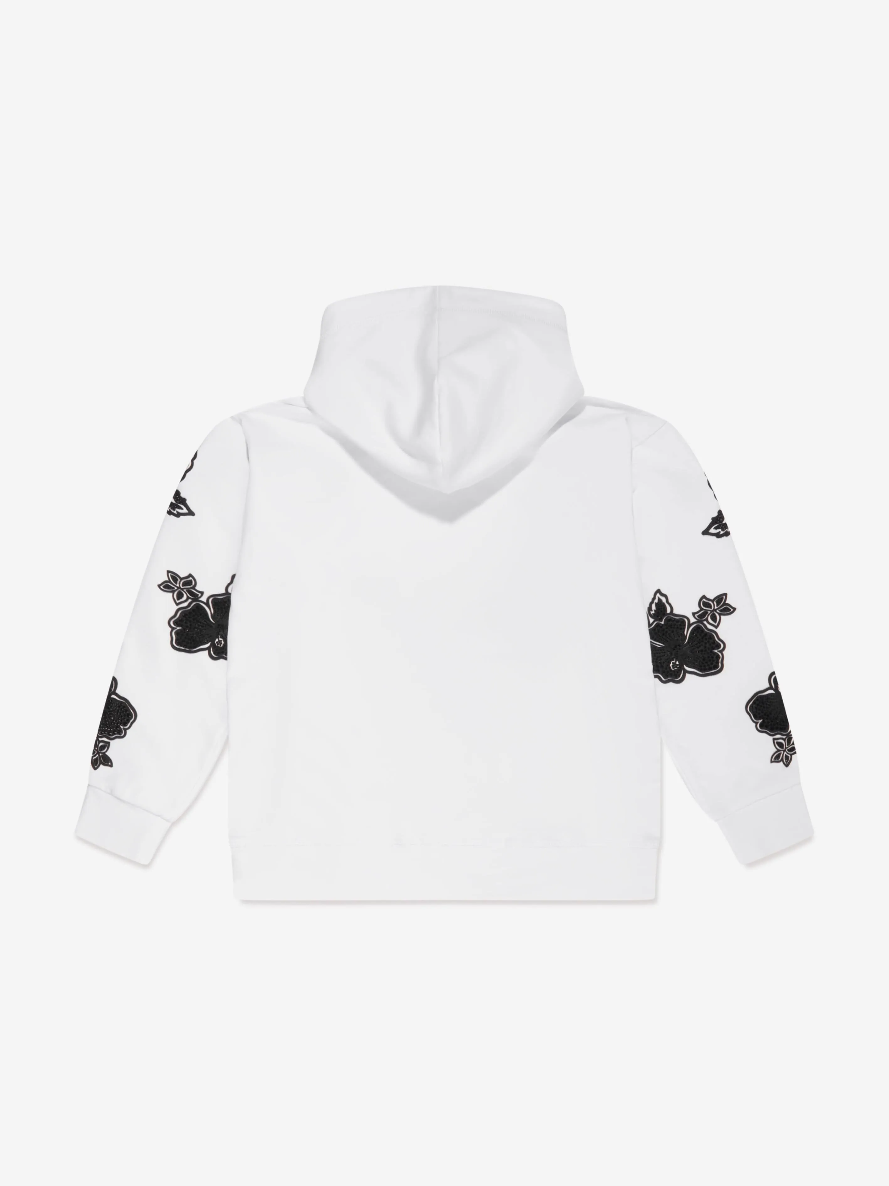 Dsquared2 Kids Slouch Fit Hoodie in White