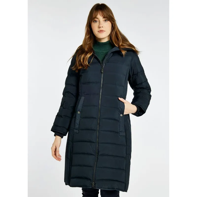 Dubarry Meyers Ladies Down Coat - Navy