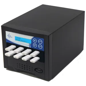 EZ Dupe 1 to 7 USB Duplicator - Flash Media Cloner & Eraser (DoD Compliant) EZDUSB7T