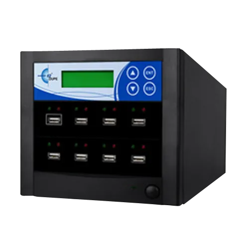 EZ Dupe 1 to 7 USB Duplicator - Flash Media Cloner & Eraser (DoD Compliant) EZDUSB7T