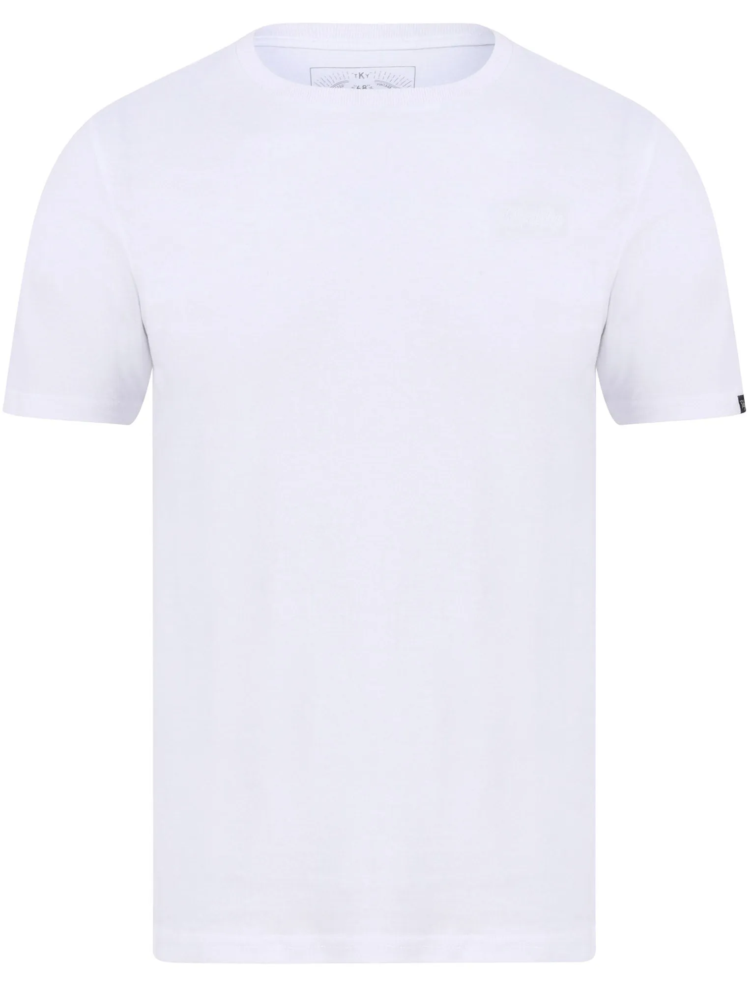 Highwoods (3 Pack) Crew Neck Combed Cotton T-Shirts In Bright White - Tokyo Laundry