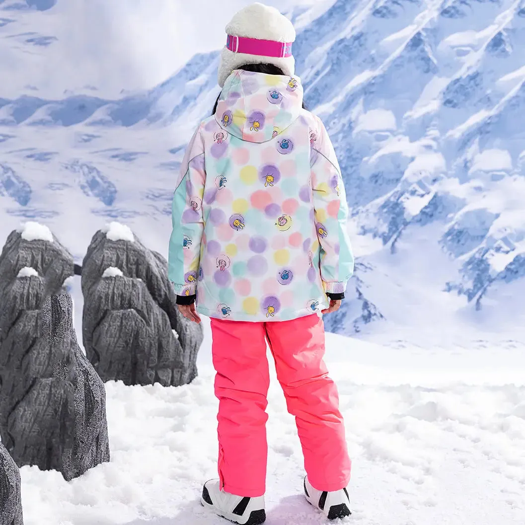 Hotian Kids Ski Snowboard Jackets & Pants Set