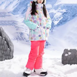 Hotian Kids Ski Snowboard Jackets & Pants Set