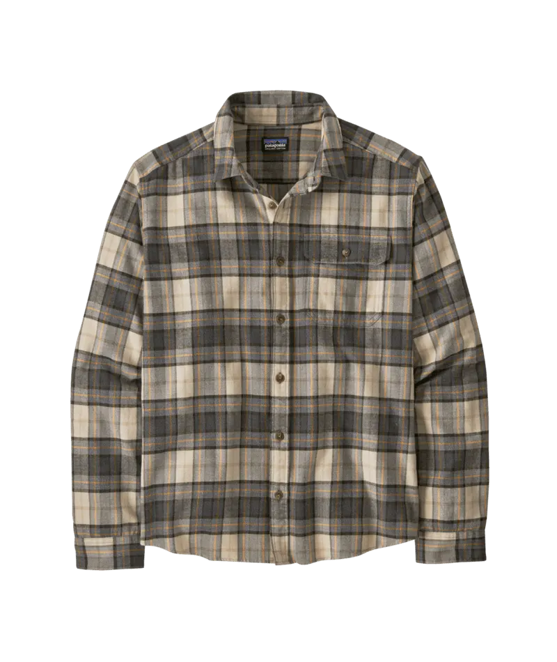 Men's Long-Sleeved Lightweight Fjord Flannel Shirt