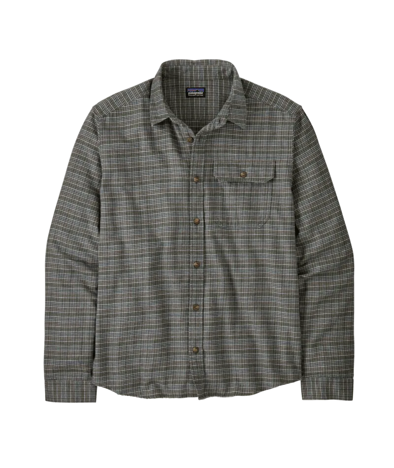 Men's Long-Sleeved Lightweight Fjord Flannel Shirt