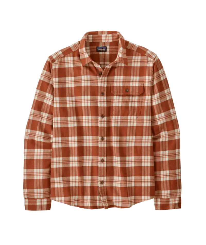 Men's Long-Sleeved Lightweight Fjord Flannel Shirt