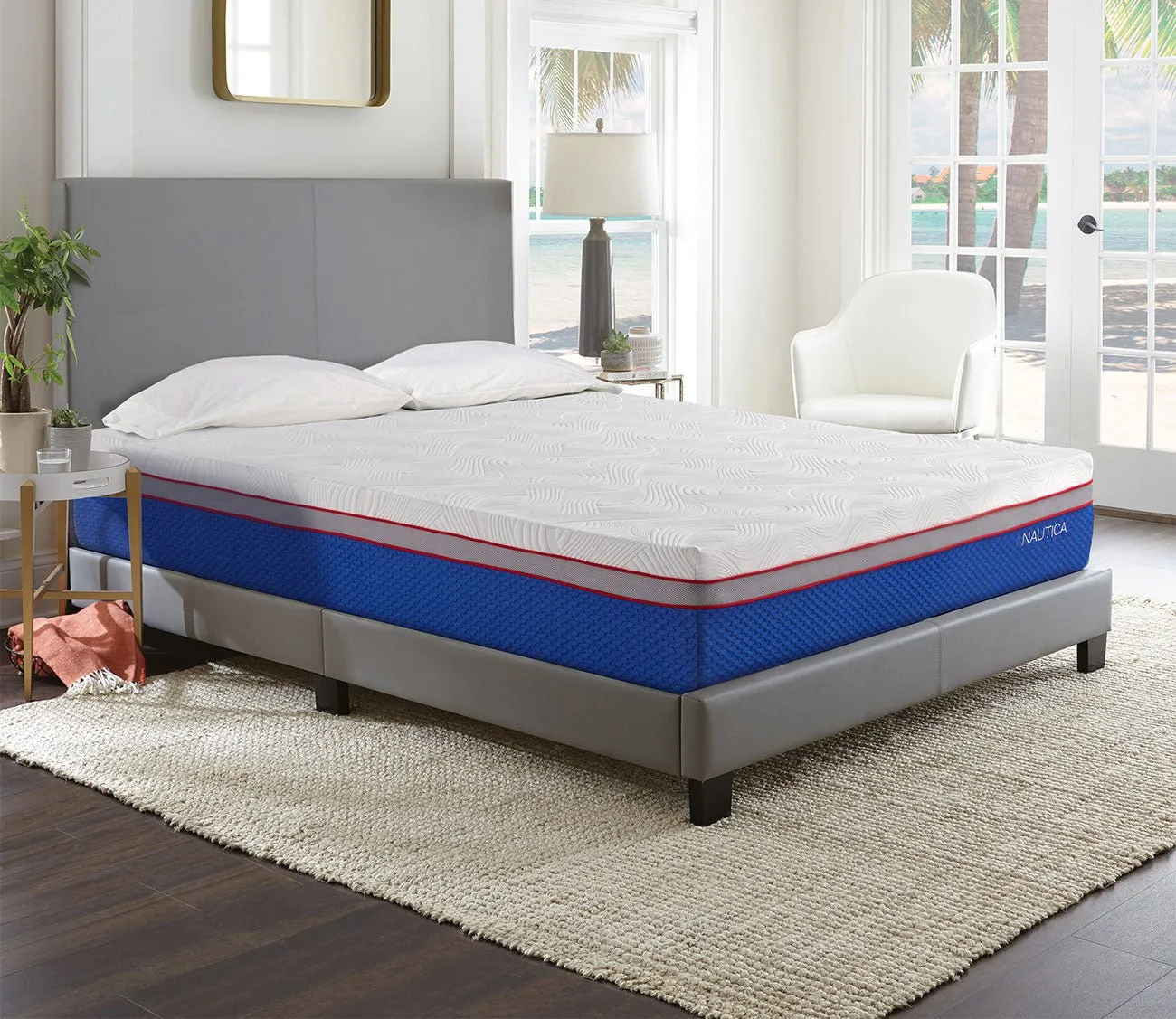 Nautica Serenity 12'' Gel Memory Foam Medium Plush Mattress