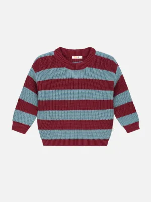 ORGANIC COTTON STRIPES SWEATER