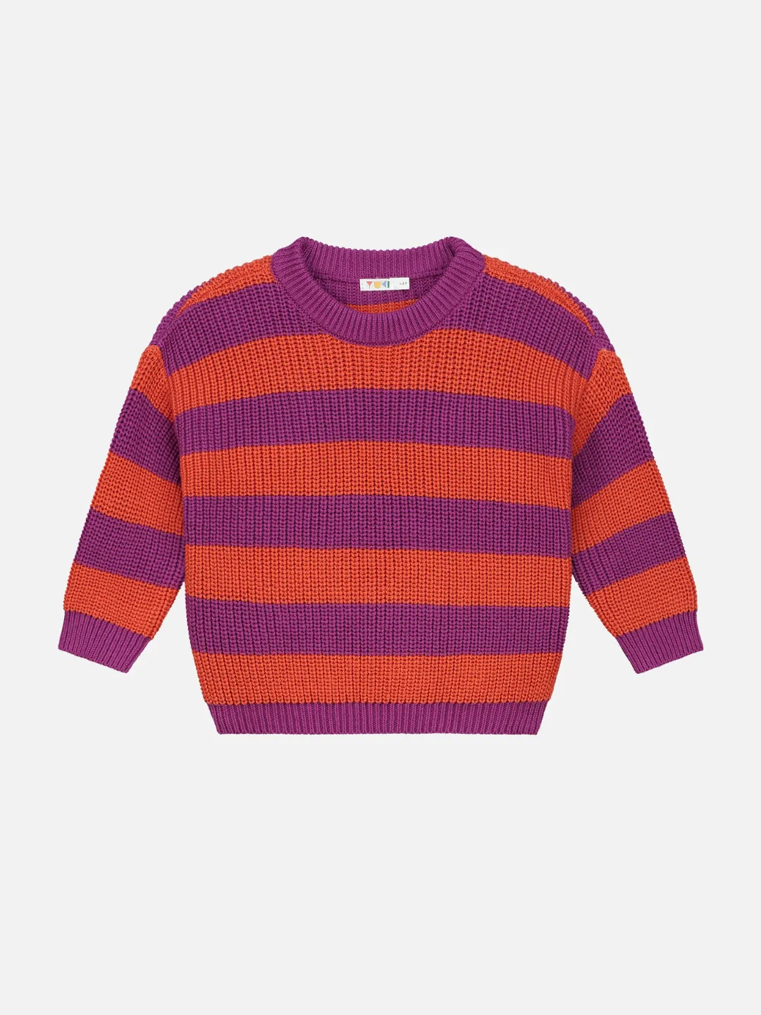 ORGANIC COTTON STRIPES SWEATER