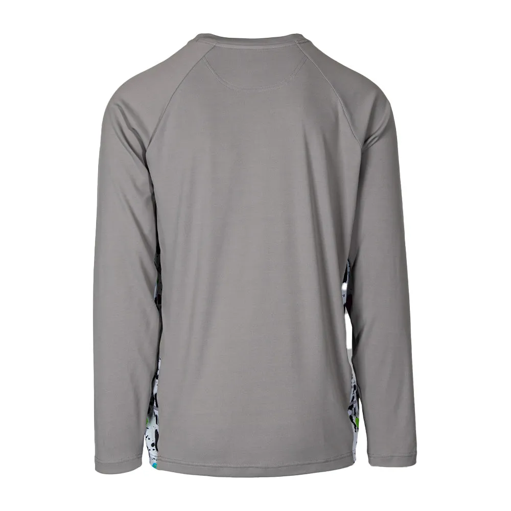 Performance Long Sleeve Shirt | Splatter Paint