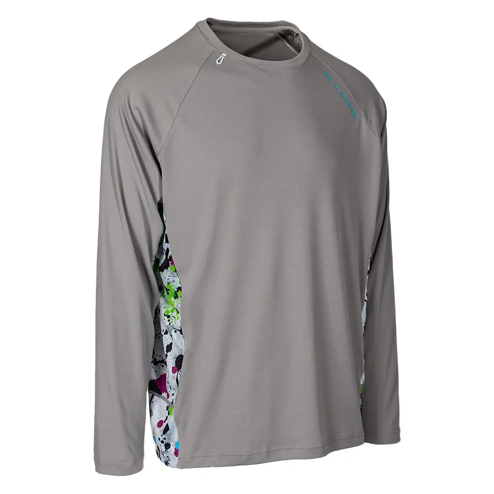 Performance Long Sleeve Shirt | Splatter Paint