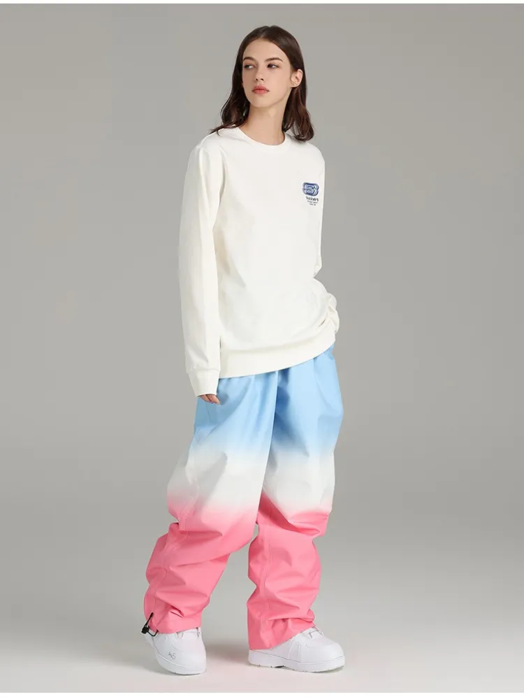 Searipe Gradient Ice Cream Snow Suit - Women's