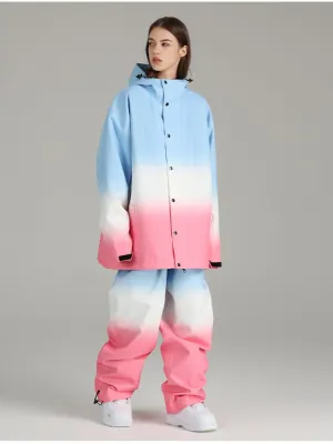 Searipe Gradient Ice Cream Snow Suit - Women's