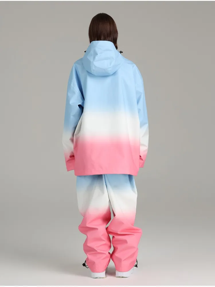 Searipe Gradient Ice Cream Snow Suit - Women's