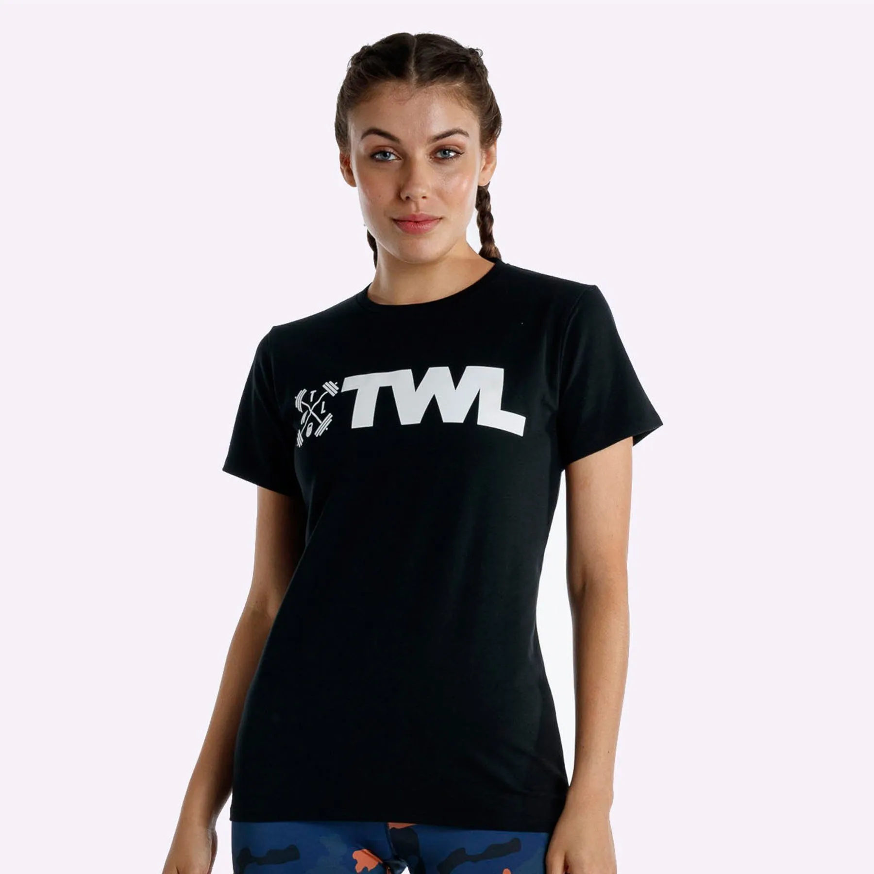 The WOD Life - Women's Classics Flux T-Shirt -  Black/White