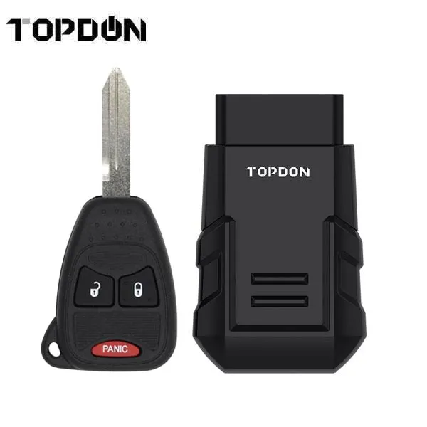 TOPDON - Top Key - Chrysler / Dodge / Jeep - Key Matching and Diagnostics Tool - Bluetooth