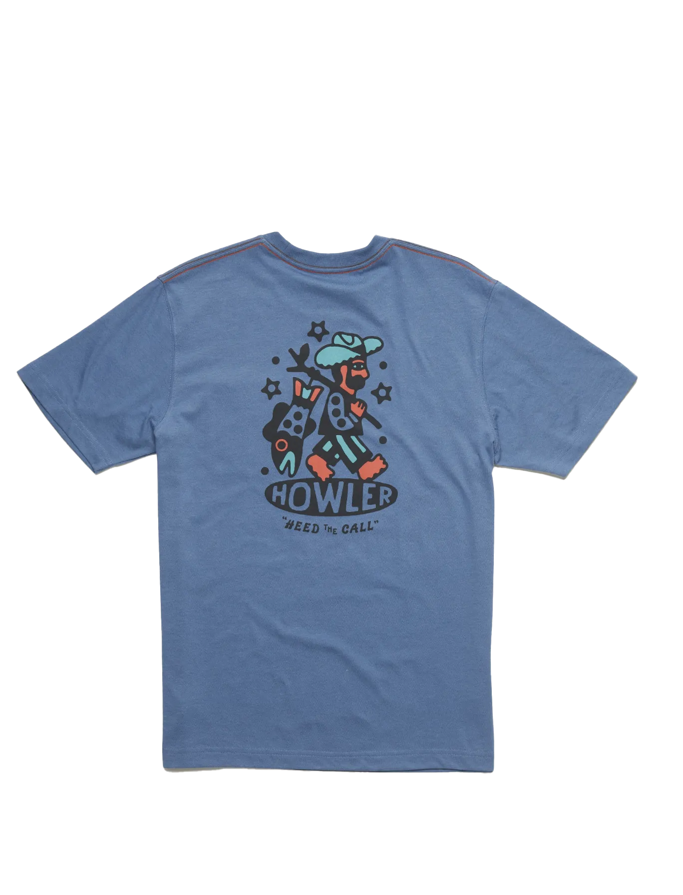 Travelin' Light SS T-Shirt Blue Mirage