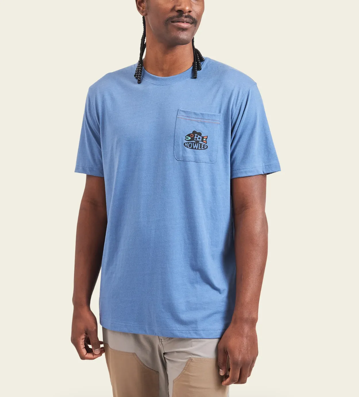 Travelin' Light SS T-Shirt Blue Mirage