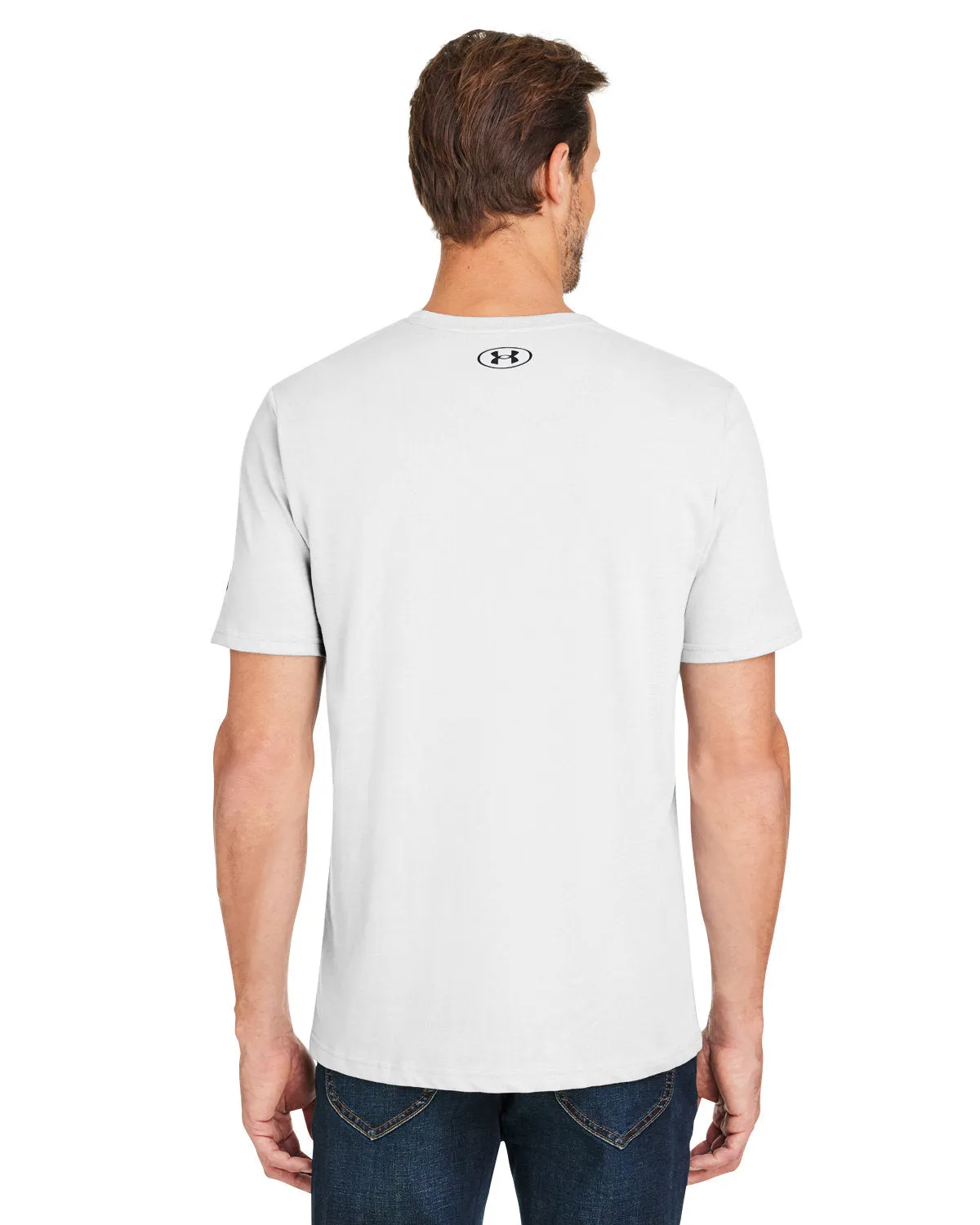 Under Armour Mens Athletic 2.0 Custom T-Shirts, White