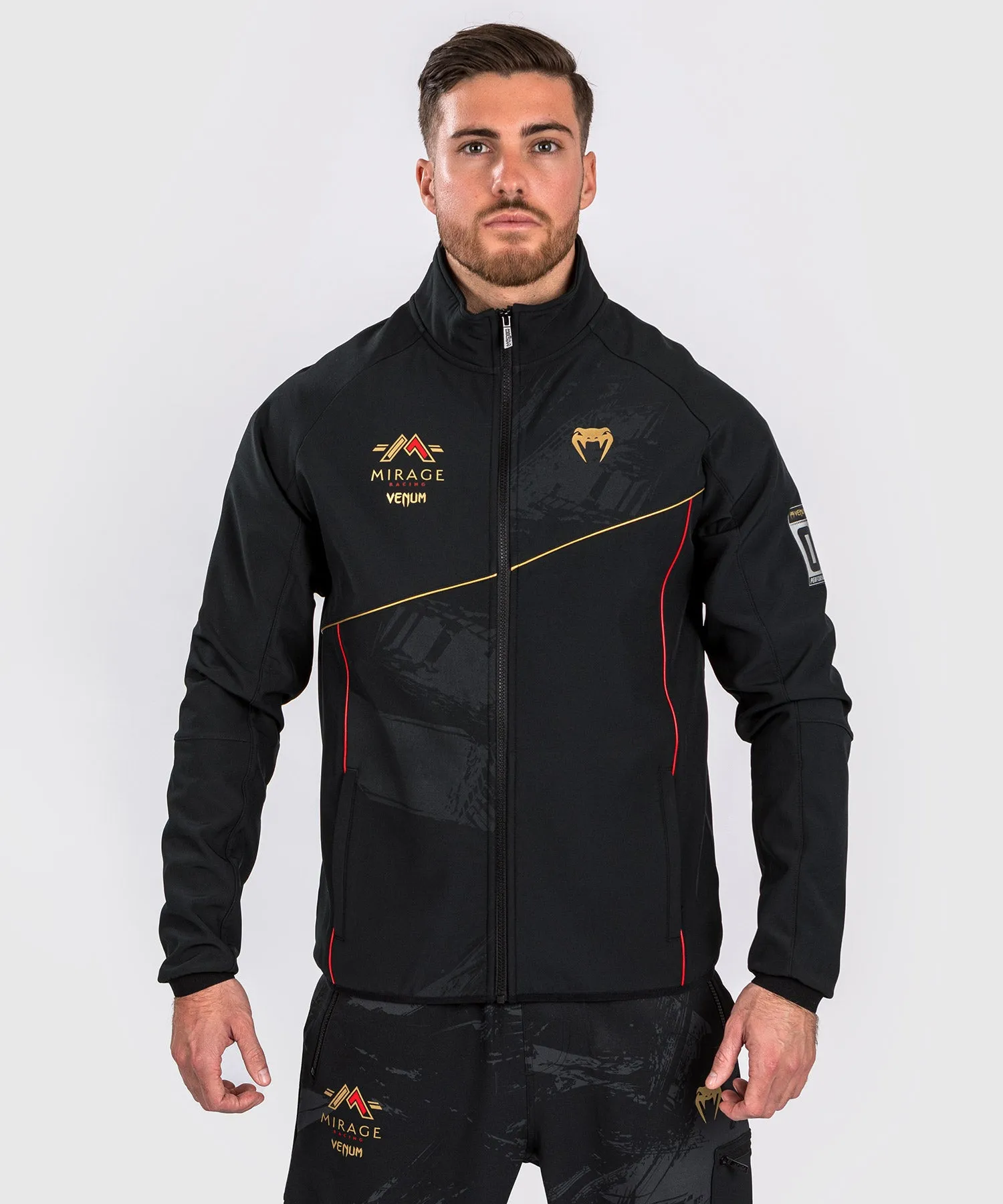 Venum x Mirage Softshell Jacket - Black/Gold