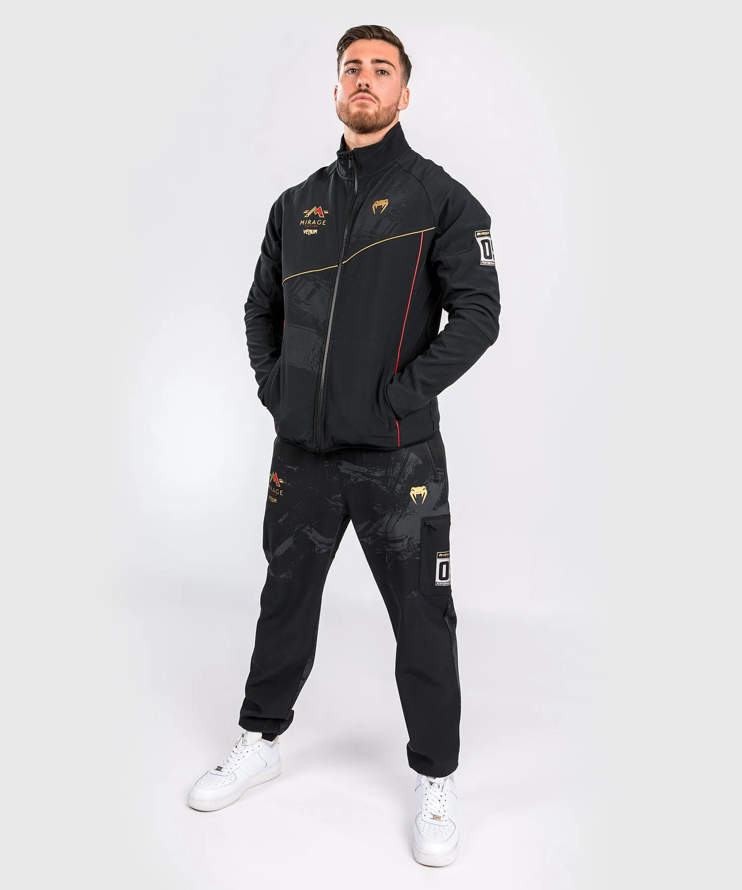 Venum x Mirage Softshell Jacket - Black/Gold