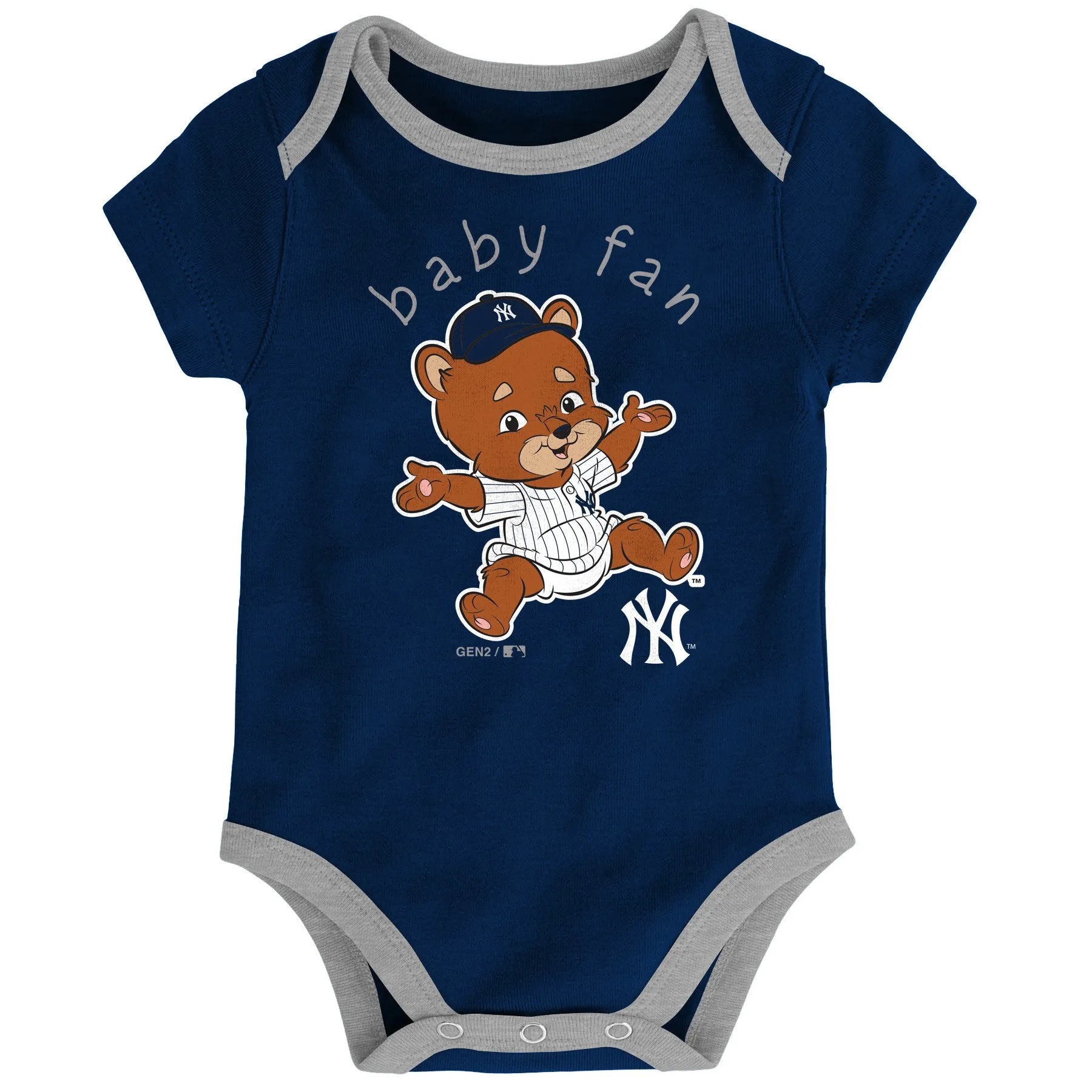 Yankees Baby Fan Mascot Creeper Set